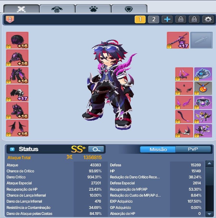 Conta EndGame C LvL 820 | 25 Chars Full 1.6KK+