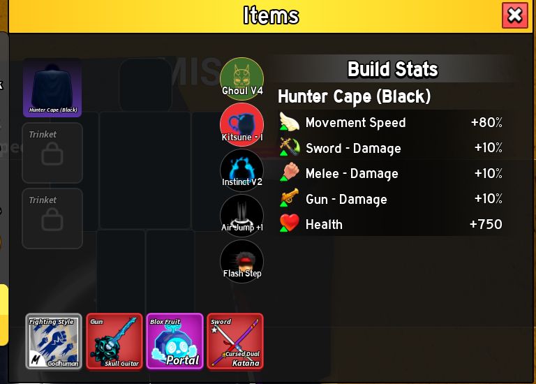 CONTA BLOX FRUITS Nível 2575 + 4 frutas permanentes + 2/7 raças V4