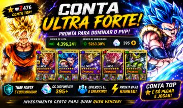 CONTA END GAME DRAGON BALL LEGENDS