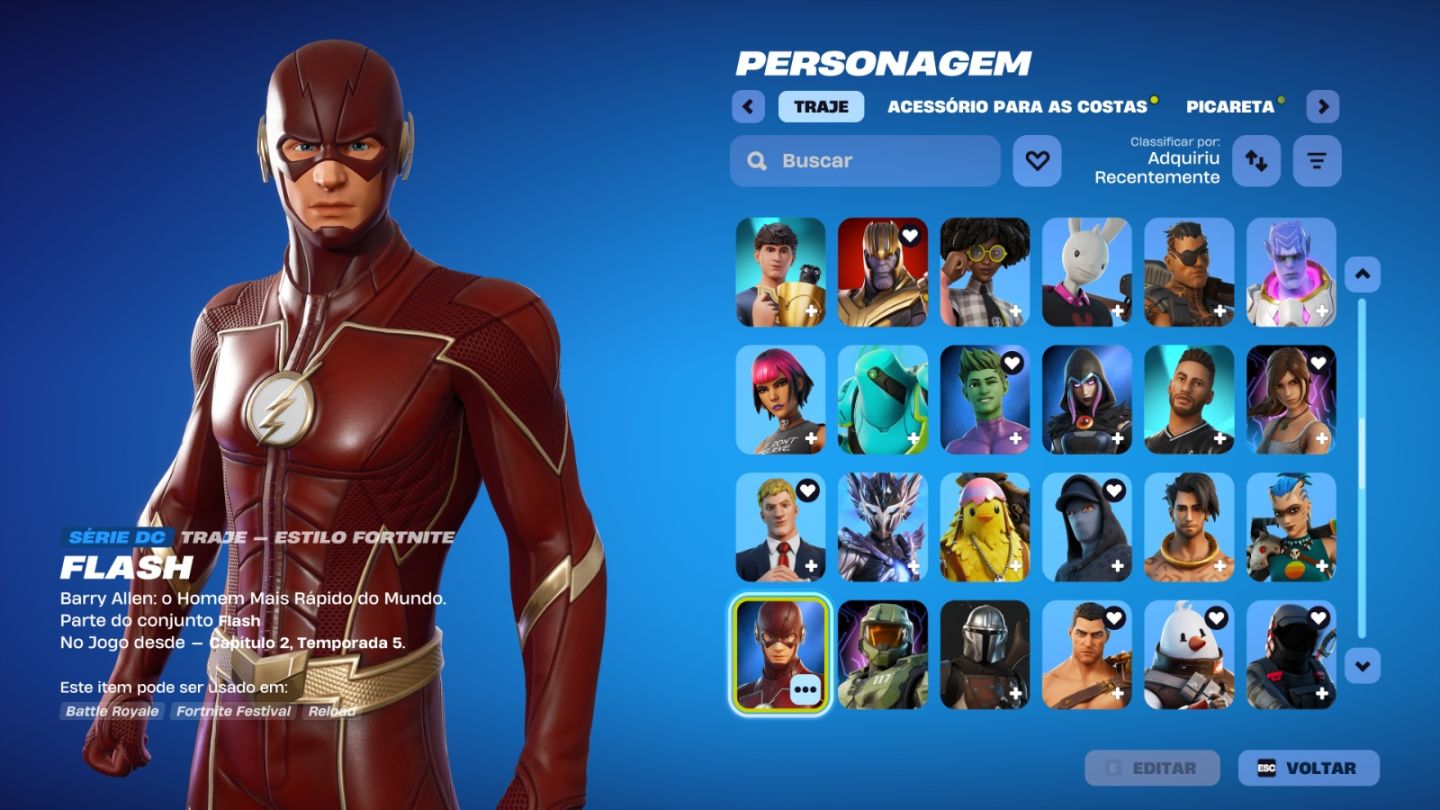 Conta de Fortnite com 140 Skins | Polarity | Promoção!