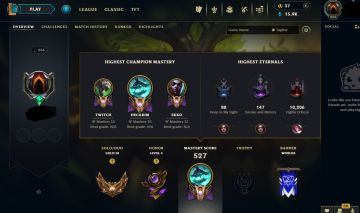 CONTA LOL FULL ACESSO | TROCA E-MAIL/SENHA | 100% GARANTIDA