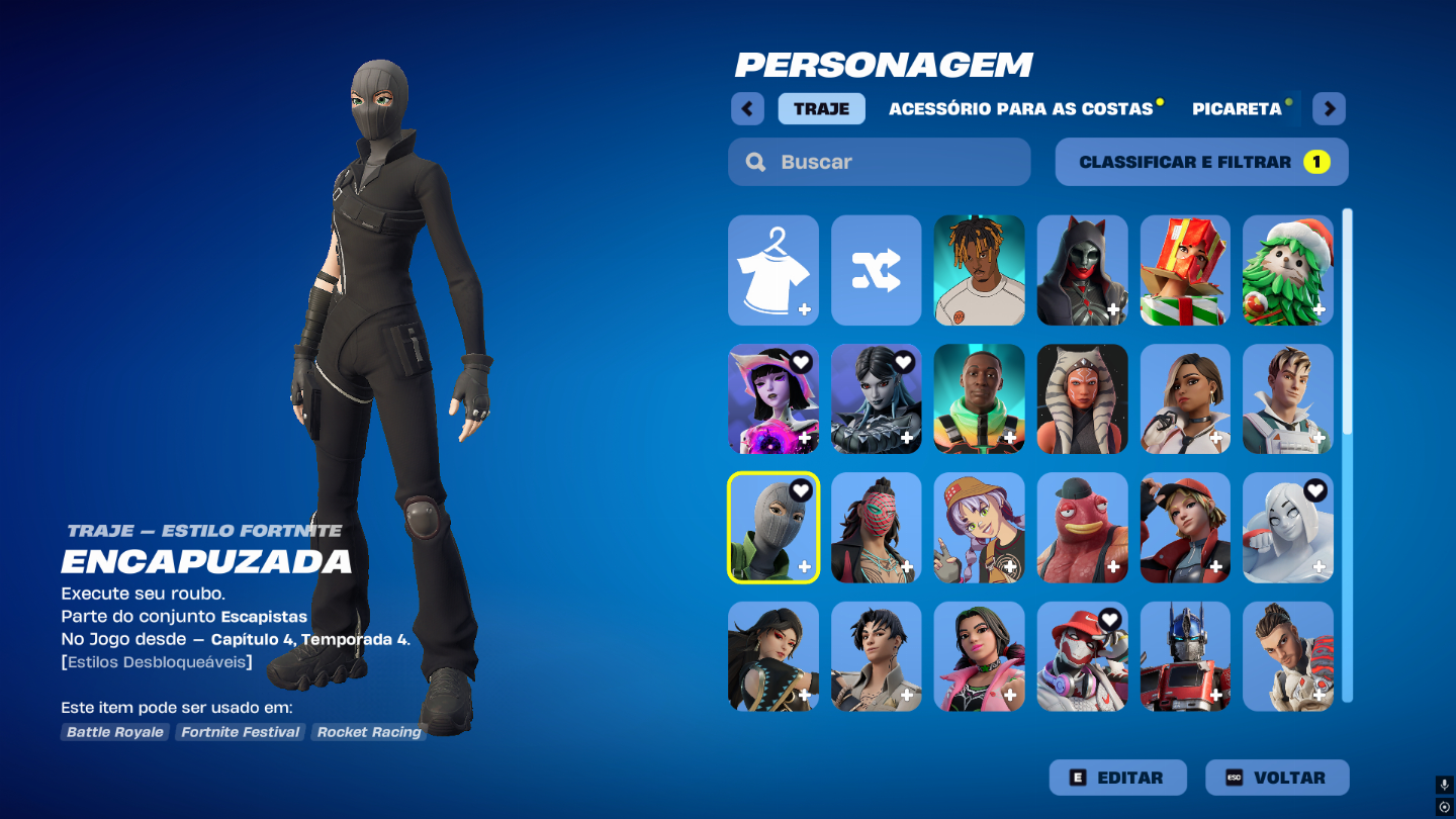Continha fortnite FULL TRY-HARD [COM PADMÉ]