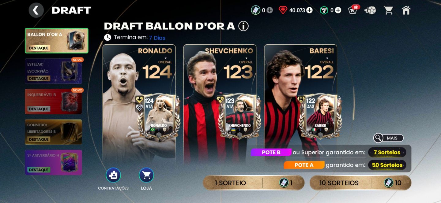 Conta fc mobile ovver 126