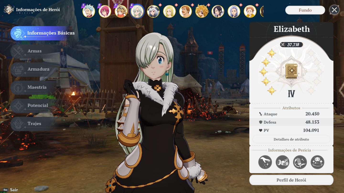 The Seven Deadly Sins Origin - CONTA ENDGAME-BAN P10-MERLIN P7-ELIZA P5-GOW P6
