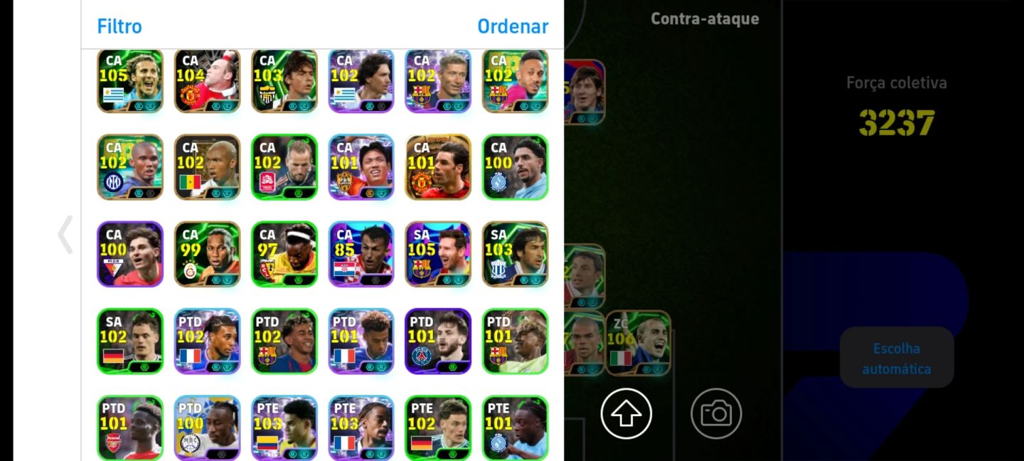 Efootball 2027 | Conta 3230+ | Ronaldinho Gaúcho e Suarez ÉPICOS !!