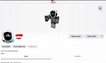 Conta roblox nick 4 caracteres + 10,3k seguidores | 2016