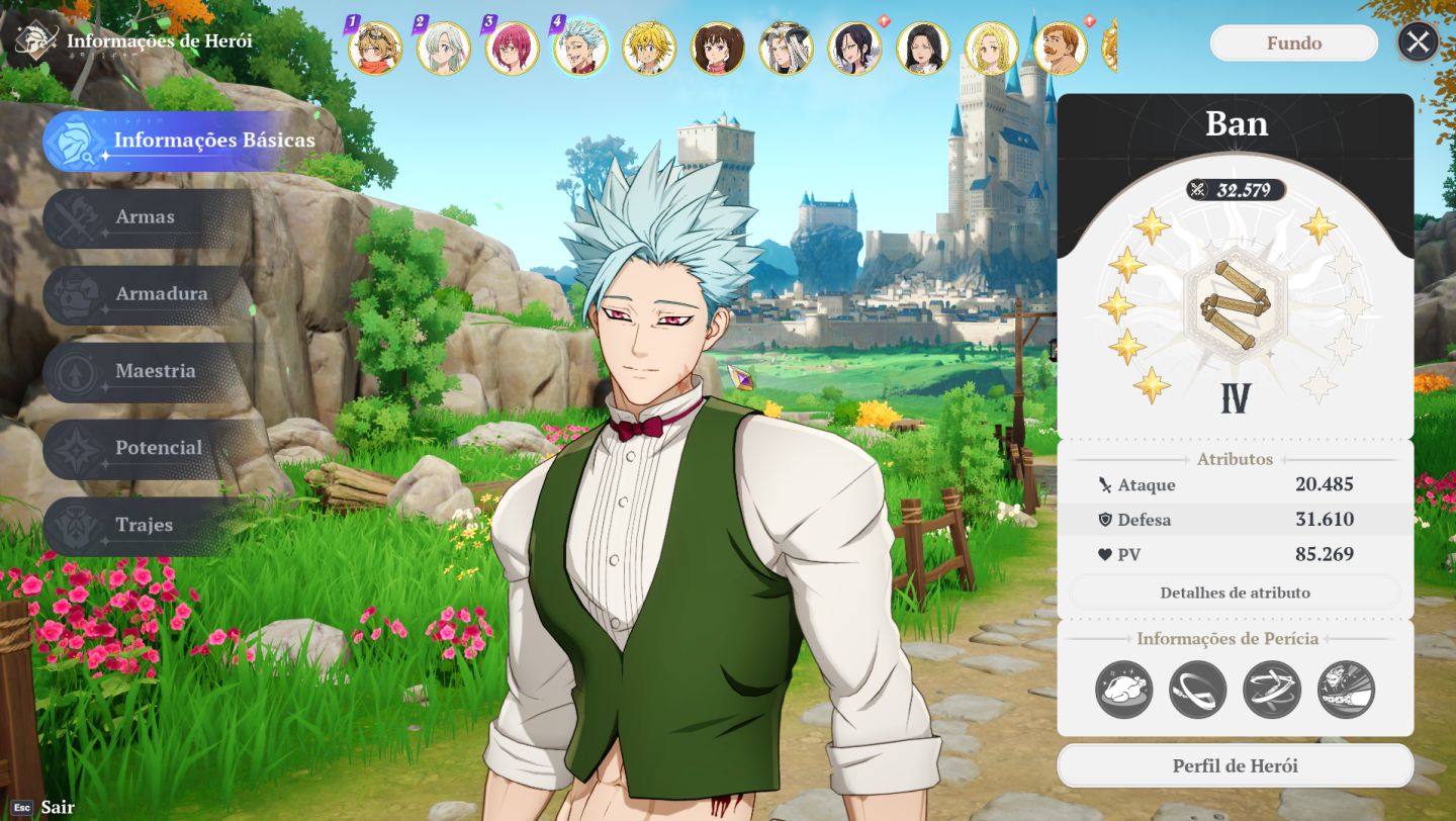7DS ORIGIN CONTA ENDGAME COM LANCELOT