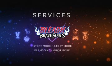 Serviços Bleach Brave souls - Modo historia, farms e muito mais!!!!