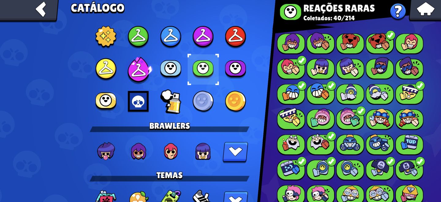Conta 104 Brawlers + 345 Skins + 44Mil Troféus + Recursos