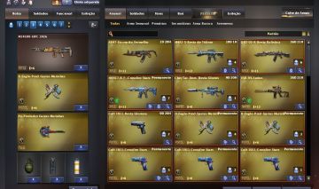 CONTA COM BASTANTE COLT VIP E MAJOR