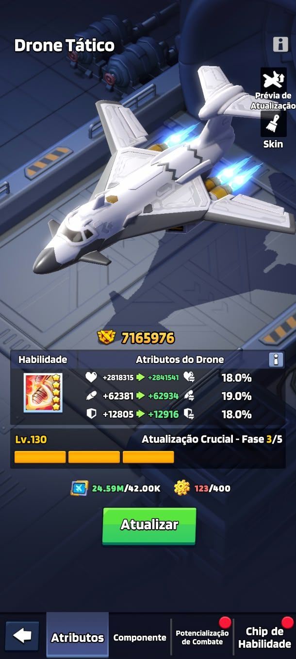 Conta Last War HQ30 | 124,5M | T10 | VIP 13 | Servidor 2032