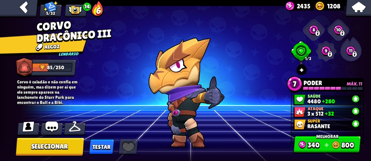CONTA DE BRAWL STARS (EM PROMOÇÃO) PRONTA PARA JOGAR