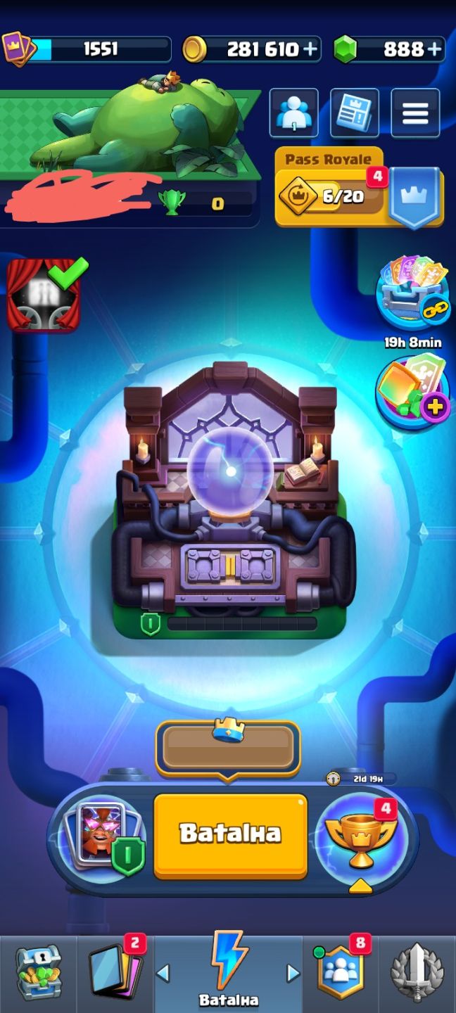CONTA CLASH ROYALE UPADA COM 6 HERÓI(+260 frag), 14 EVOLUÇÃO(+ frag) MAX TROFÉU.