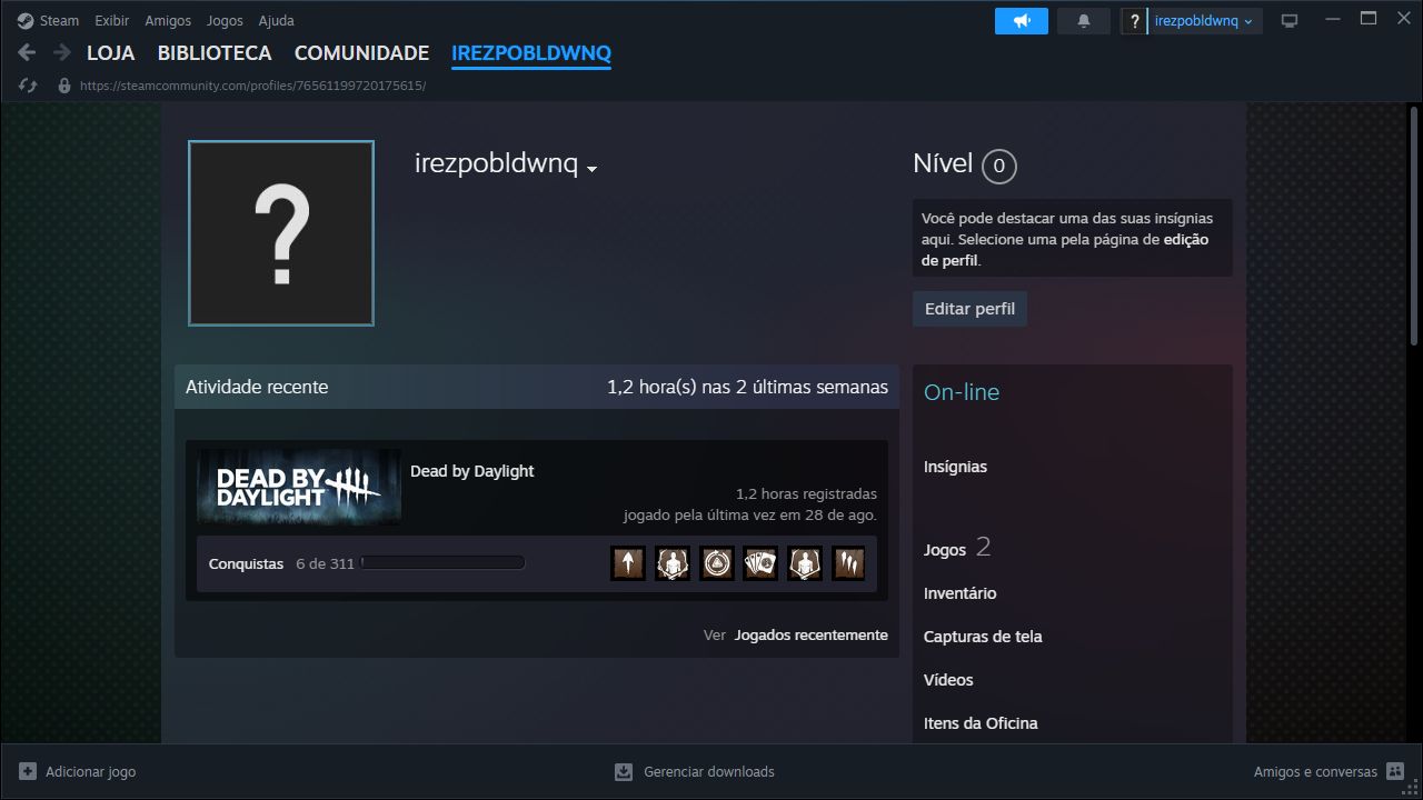 Conta de dbd nova, so o pais BARATA!!!