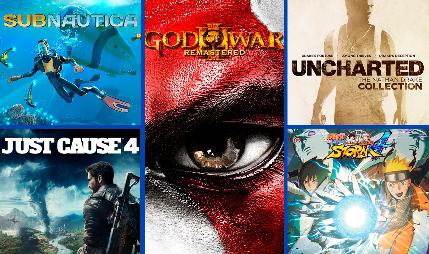 CONTA PSN PS4 BIBLIOTECA COM DIVERSOS JOGOS