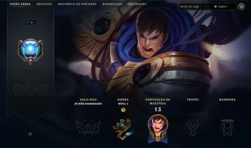 CONTA LEVEL 21 | SKIN FRAGMENTO AKALI PESADELO NA CIDADE DO CRIME | 20K EA