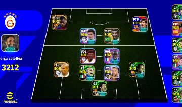 [ANDROID/IOS] 3212 FORÇA | PELÉ 107 + MESSI ÉPICO 105 + RIVALDO BT 102