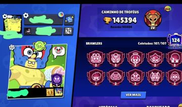 Conta brawl stars 140k de troféus