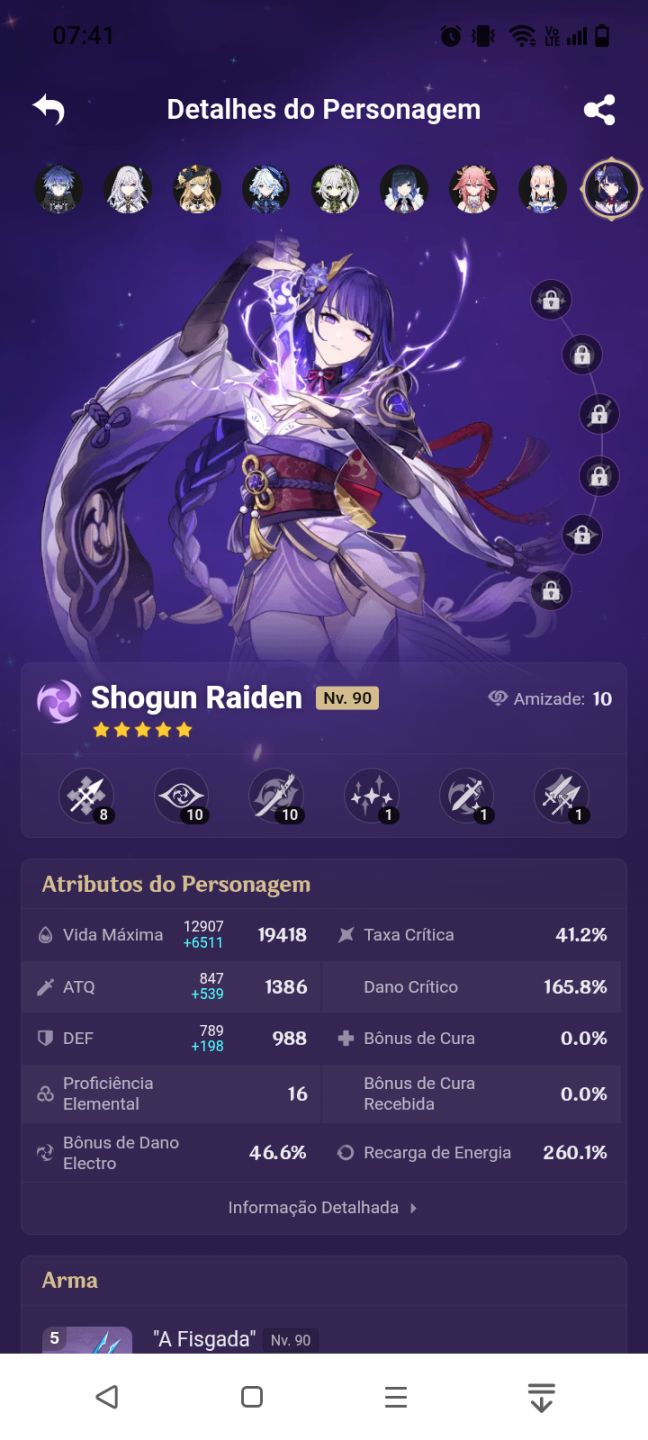 Conta Genshin