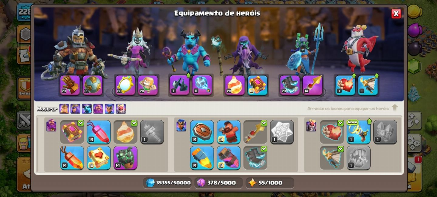 CV18 - COM MUITAS SKINS