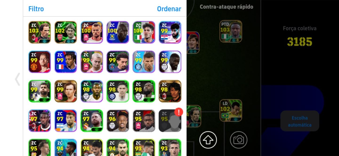 CONTA COM SON BLITZ + SUAREZ DO TRIO + MESSI DO PACK + DE BRUYNE SHOW TIME