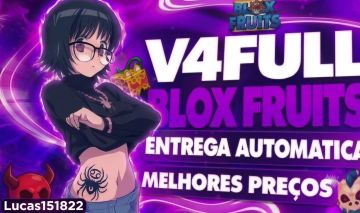 (Promoção)[V4 FULL] CONTA BLOX FRUITS | GODHUMAN + CDK | ENVIO IMEDIATO