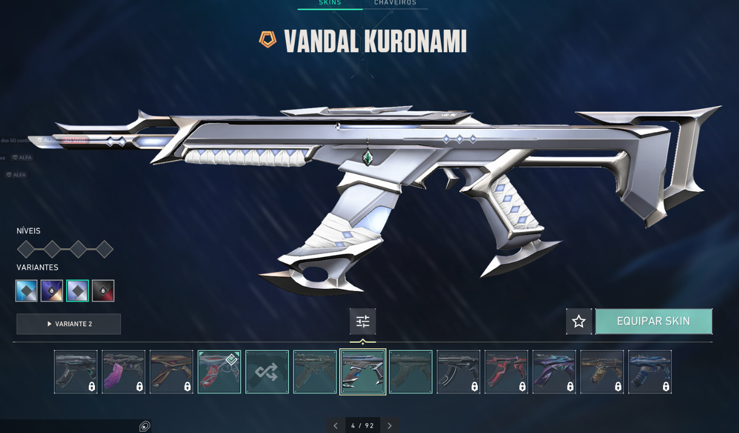 CONTA DE VALORANT À VENDA! Skins raras +