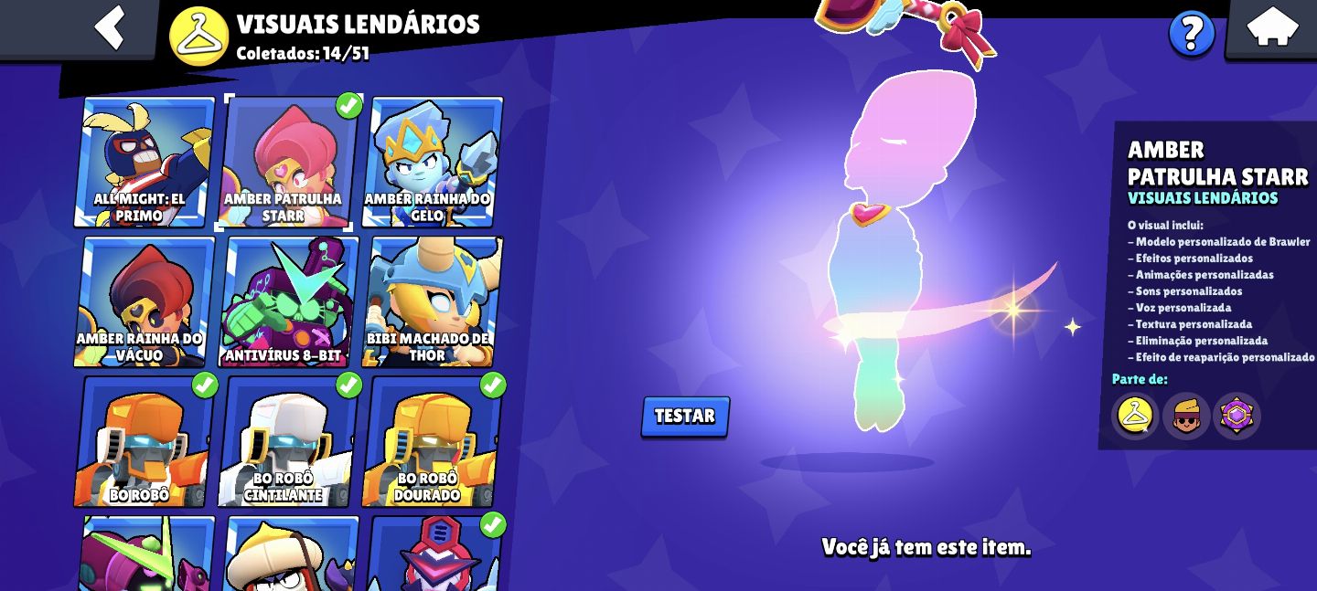 Melhor conta do Brawl