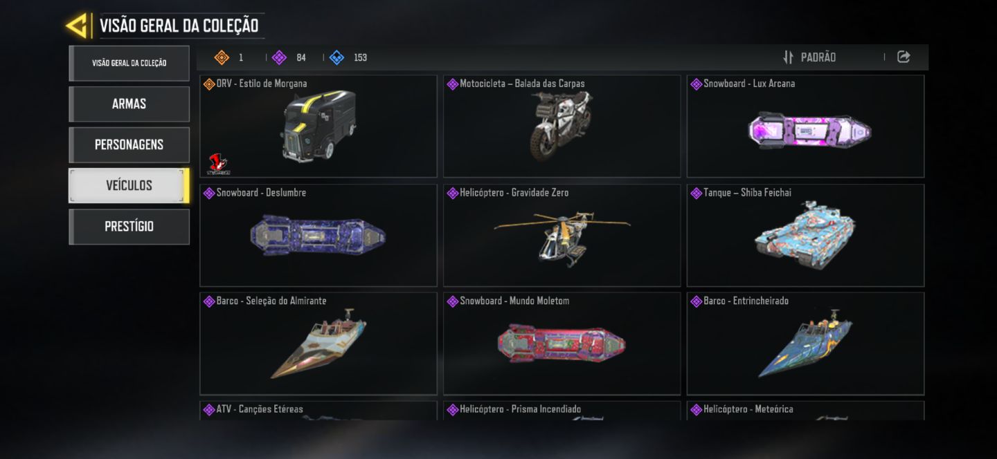 Conta Cod Mobile - 14 armas míticas