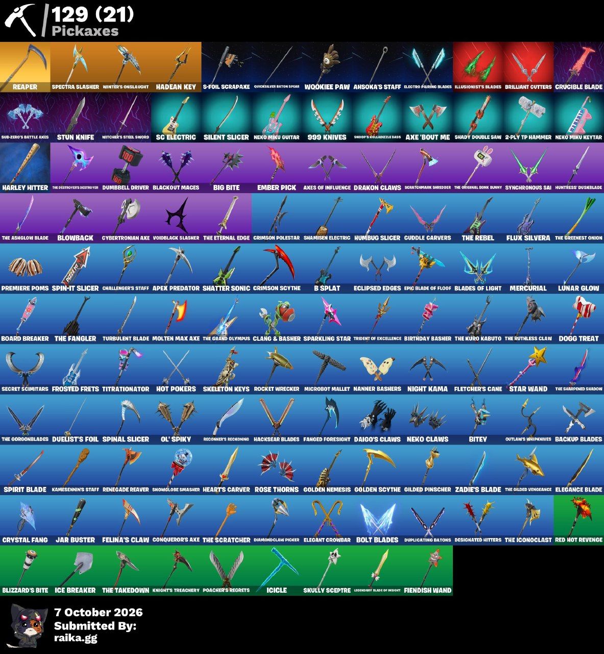 Contas de fortnite raras, com mts skim tryard. ACEITO OFERTAS