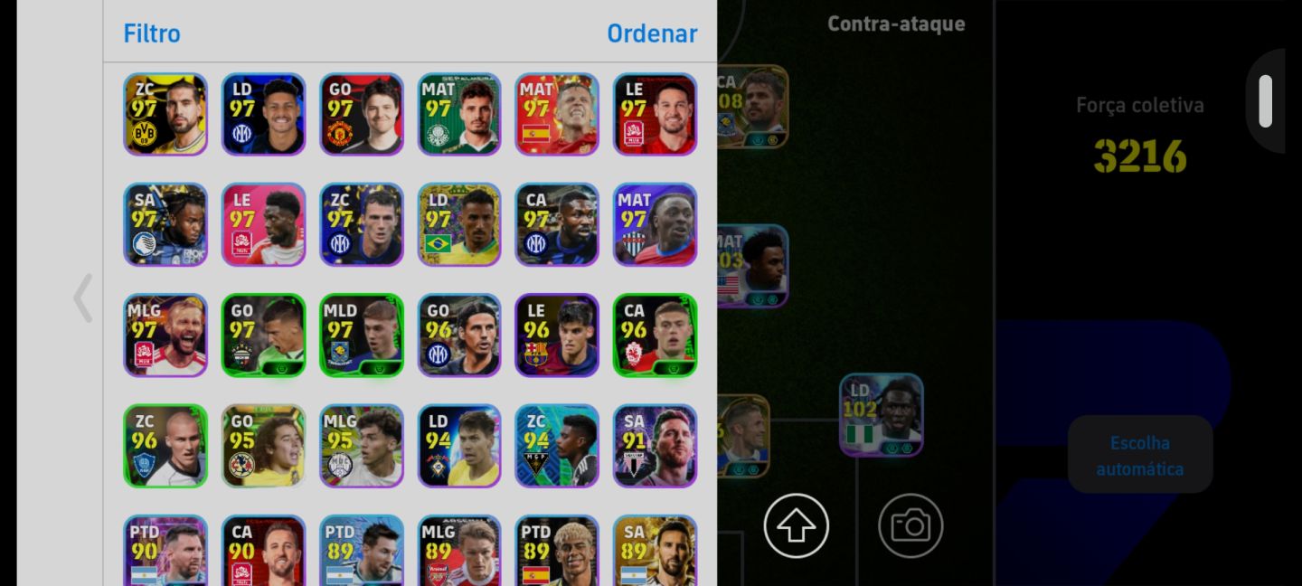 Conta de efootball com jogadores épicos de box paga