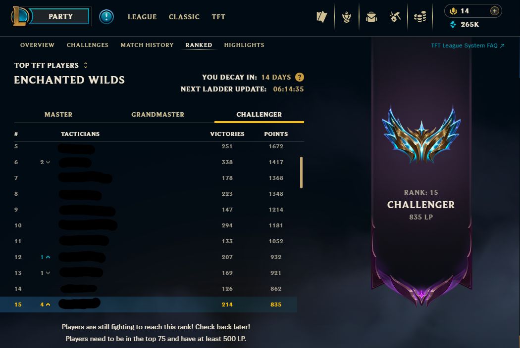 ELOJOB TFT SET 18 | Qualquer Elo