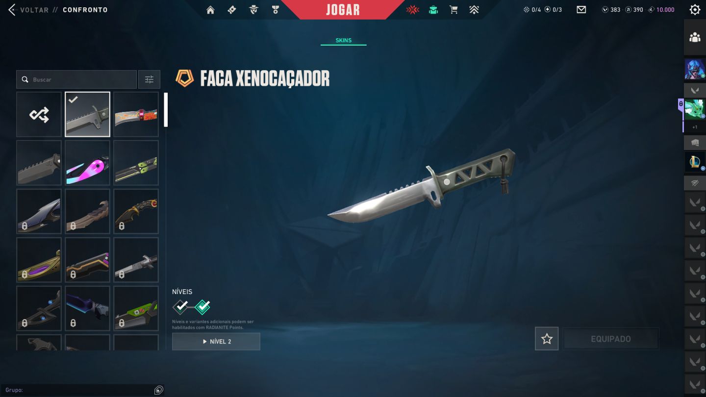 Conta de LOL e Valorant com SKINS