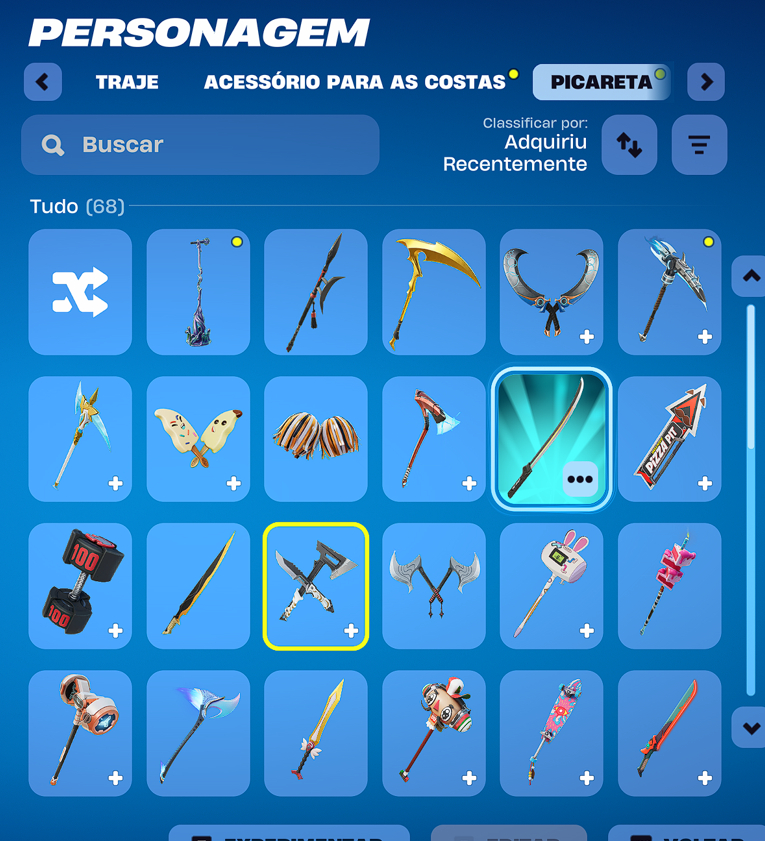 Conta Fortnite OG (2017) Único Dono Skins Raras (Galaxy, John Wick, S1)