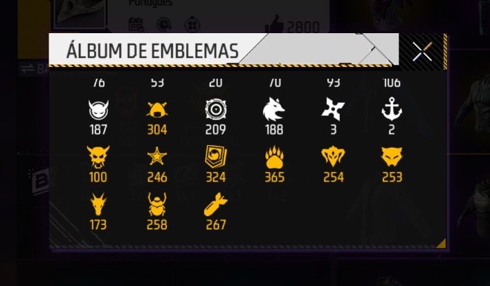 CONTA FF + PASSE DO THURZIN + 256 PEITAS + SOMBRA ROXA + JAQUETA ASUS