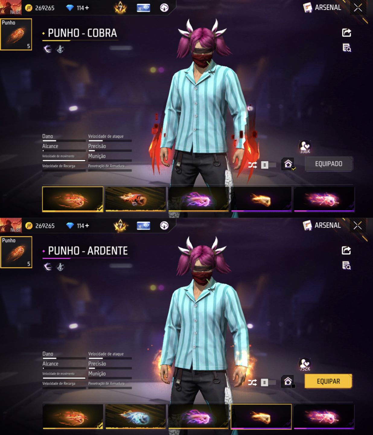 CONTA FREE FIRE COM RAGNAROK, SEM NENHUM EMAIL DE RECUPERAÇÃO