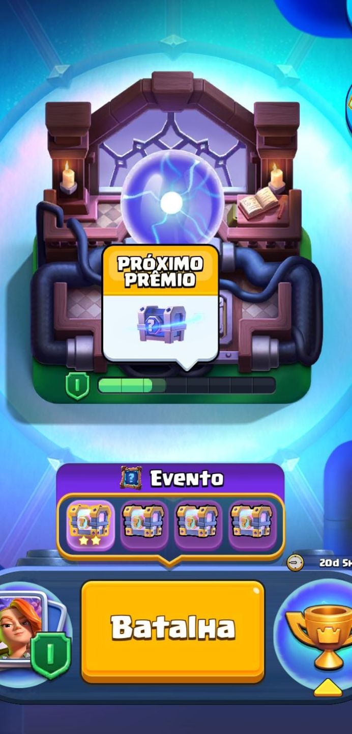 CONTA BRABA CLASH ROYALE/ 14.000 TROFÉUS/ LIGA 3/VARIAS CARTAS NO NÍVEL 16 E 15/