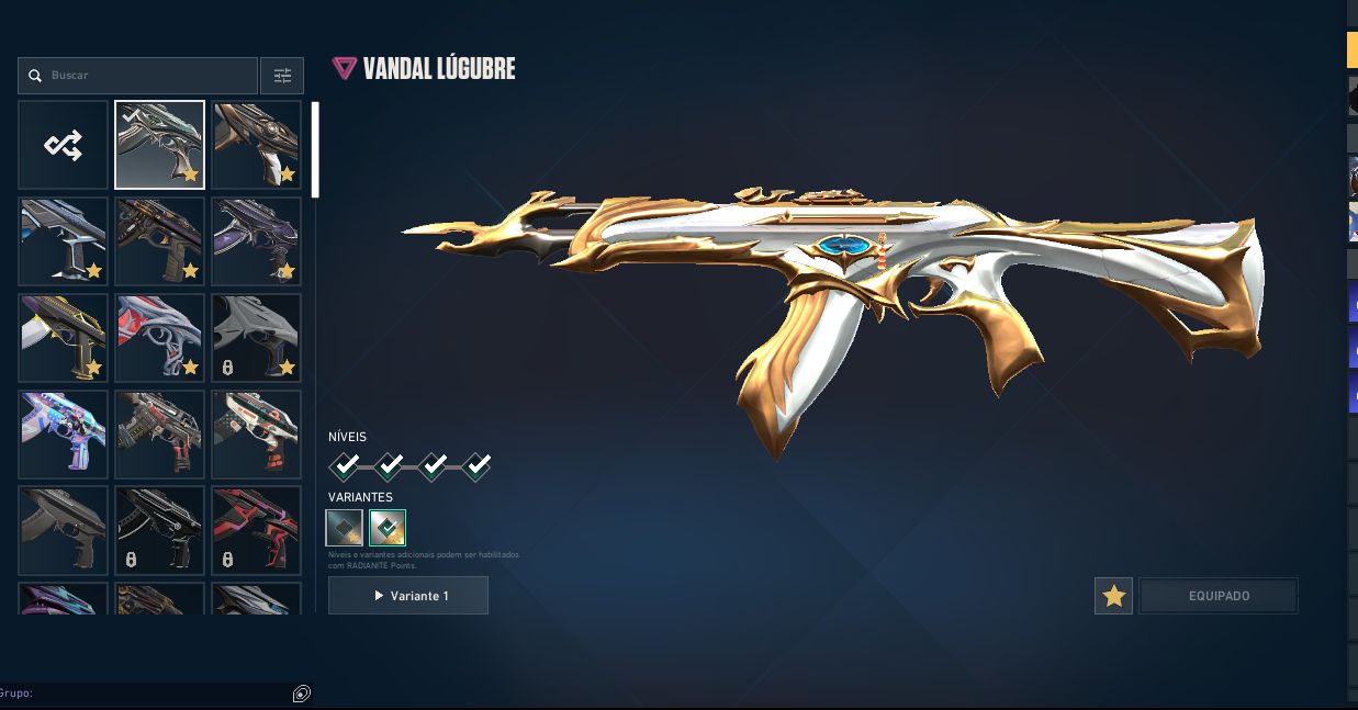 Conta de valorant da beta com 2000 gastos
