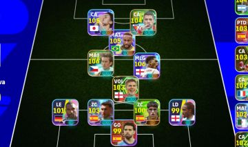 [Conta eFootball mobile] Neymar blitz | Bellingham da Copa