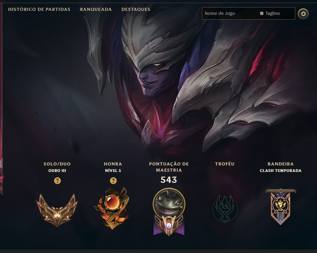 Conta Full Acesso LoL - 168 CH | 122 SKINS | HONRA 5 | TFT SKINS | 443K TK
