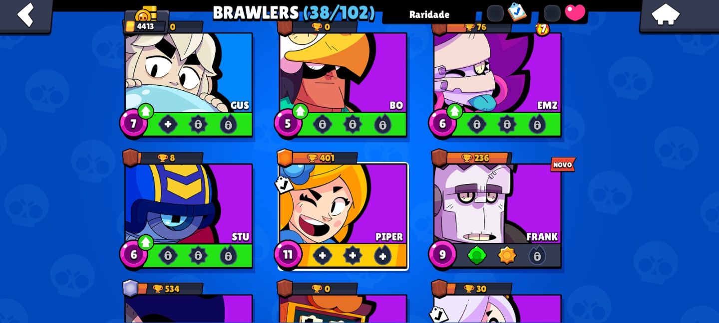 Conta Clash Royale + Brawl stars