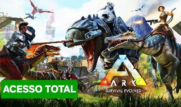 CONTAS ARK SURVIVAL EVOLVED ORIGINAL FULL ACESSO SOMENTE SUA/STEAM