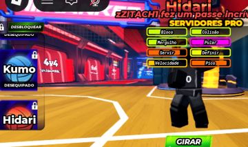 Conta de volleyball legends com kumo, TSH, Kijo e hidari com mais 80 de pity