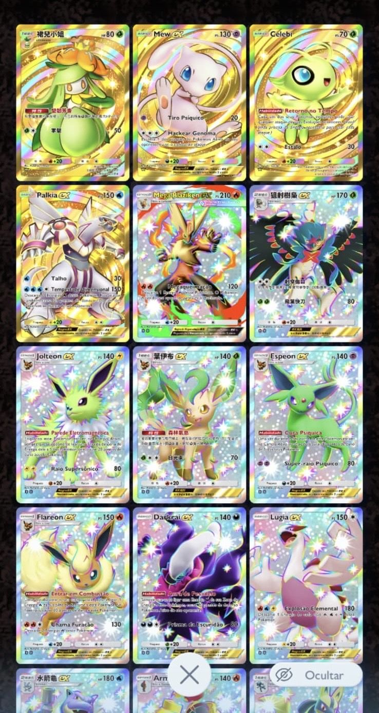 [LV 60] CONTA POKÉMON TCG POCKET | +10.300 CARTAS | CROWNS, SHINIES E PASSE