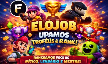 ELOJOB BRAWL STARS | UP DE TROFÉUS E RANK
