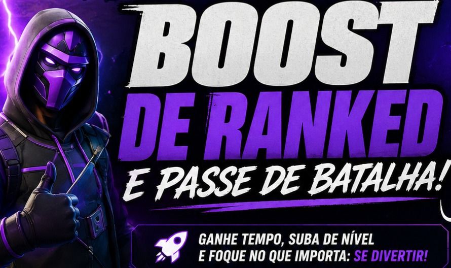 Boost Fortnite | Ranked Br + Reload | Passe de Batalha