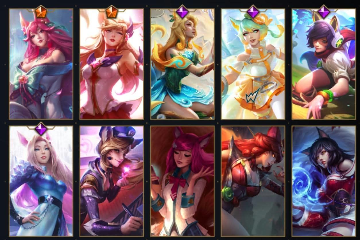 (WR) MAIN FADA - SKINS LUX, NAMI, SERAPH E MUITO MAIS.