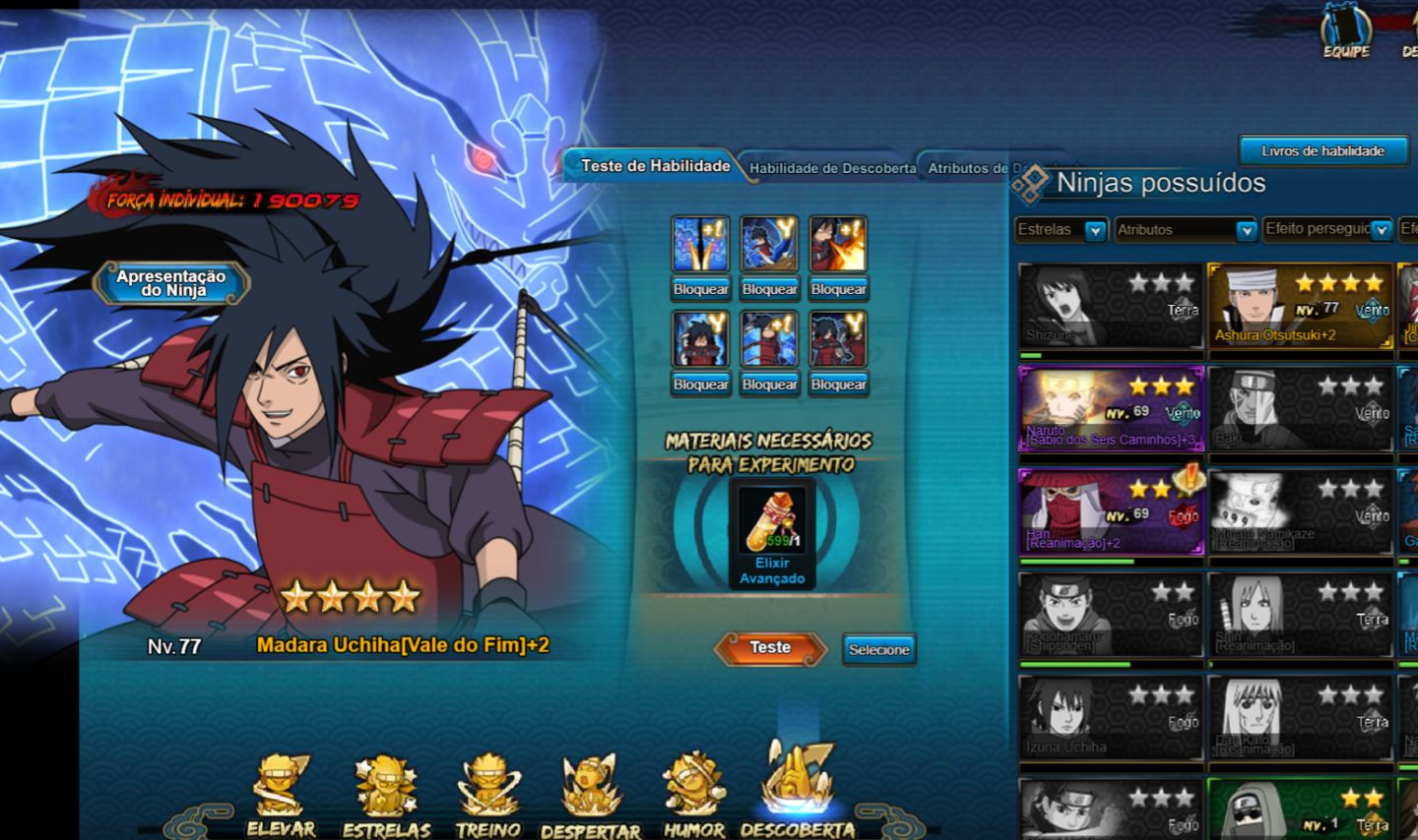 CONTA NARUTO ONLINE TOP 3/2 S873