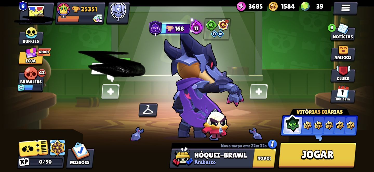 CONTA BRAWL 25K TROFÉU NO PREÇO