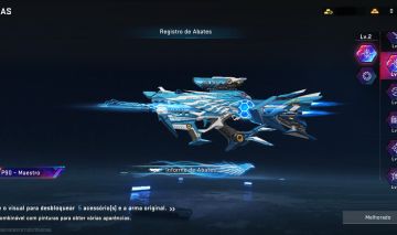 CONTAS BLOOD STRIKE LV1 COM ITENS NA CARTA